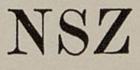 the letters NSZ